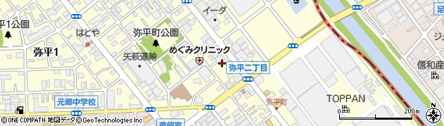 青和観光株式会社川口営業所周辺の地図