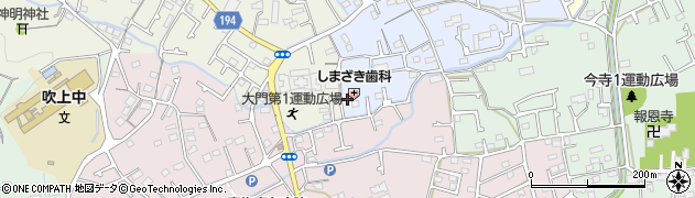 東京都青梅市谷野58周辺の地図