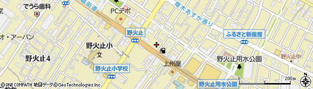 金子自動車工業有限会社周辺の地図