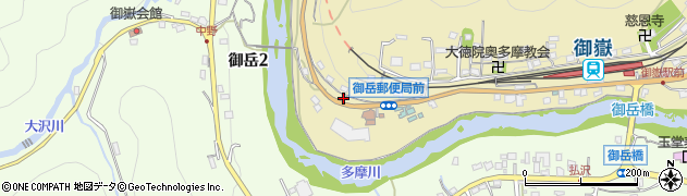 東京都青梅市御岳本町155周辺の地図