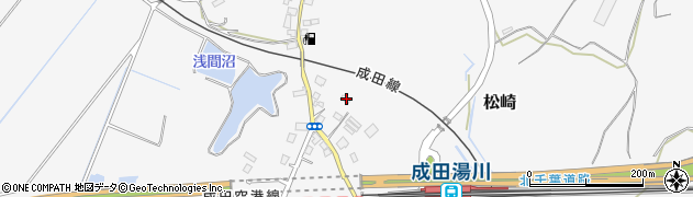 千葉県成田市松崎1875周辺の地図