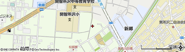 埼玉県所沢市松郷161周辺の地図