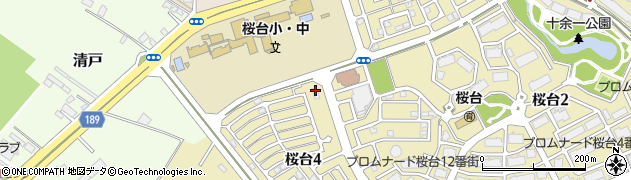 エクセル桜台店周辺の地図