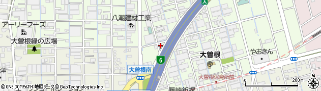 埼玉県八潮市大曽根1461周辺の地図