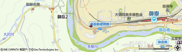 東京都青梅市御岳本町188-3周辺の地図