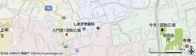 東京都青梅市谷野44周辺の地図