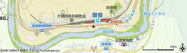 東京都青梅市御岳本町300周辺の地図