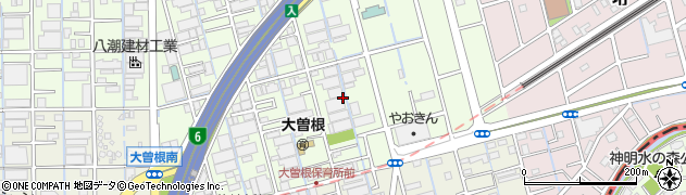 埼玉県八潮市大曽根1457周辺の地図