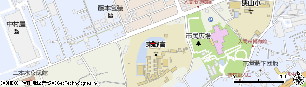盈進学園東野高等学校周辺の地図