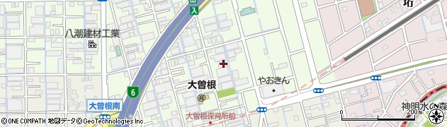 埼玉県八潮市大曽根1551周辺の地図