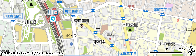 ジョナサン 川口駅前店周辺の地図