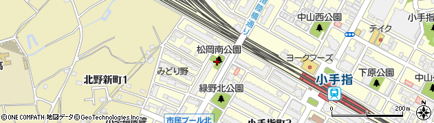 松岡南公園周辺の地図