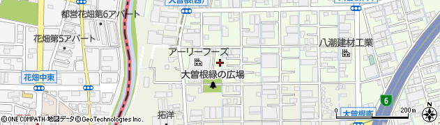 埼玉県八潮市大曽根1315周辺の地図