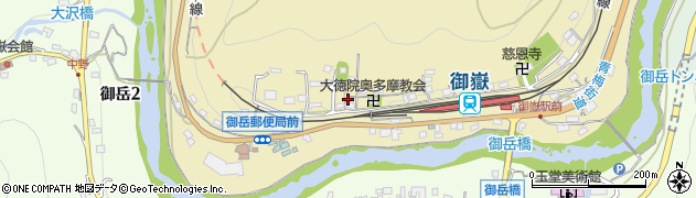 東京都青梅市御岳本町254周辺の地図