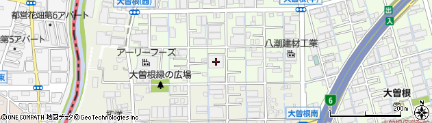 埼玉県八潮市大曽根1359周辺の地図