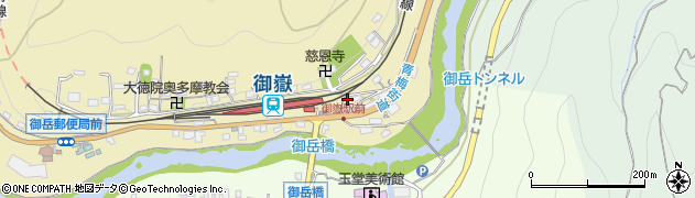 東京都青梅市御岳本町343周辺の地図