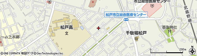千葉県松戸市千駄堀1552周辺の地図