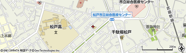 千葉県松戸市千駄堀1554周辺の地図