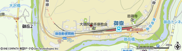 東京都青梅市御岳本町252周辺の地図