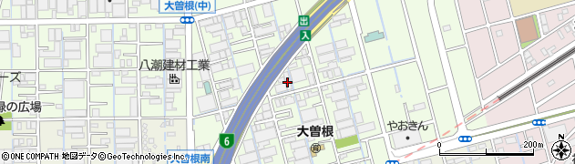 埼玉県八潮市大曽根1503周辺の地図