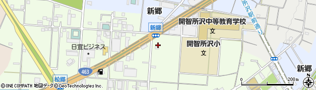埼玉県所沢市松郷201周辺の地図