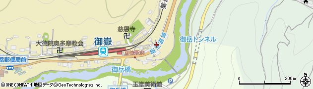 東京都青梅市御岳本町361周辺の地図