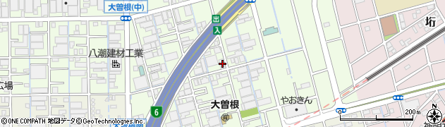 埼玉県八潮市大曽根1527周辺の地図