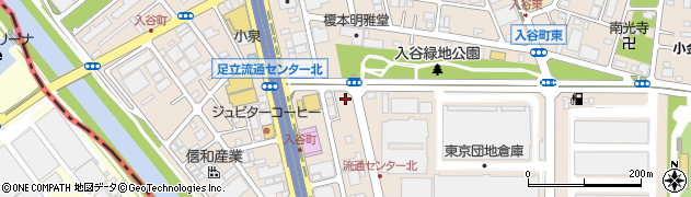 東京都足立区入谷7丁目7-26周辺の地図