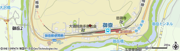 東京都青梅市御岳本町280周辺の地図