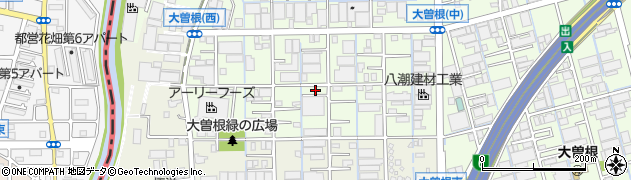埼玉県八潮市大曽根1357周辺の地図