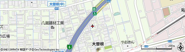 埼玉県八潮市大曽根1528周辺の地図