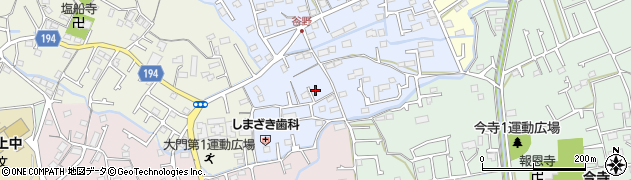東京都青梅市谷野46周辺の地図