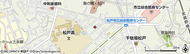 千葉県松戸市千駄堀1525周辺の地図