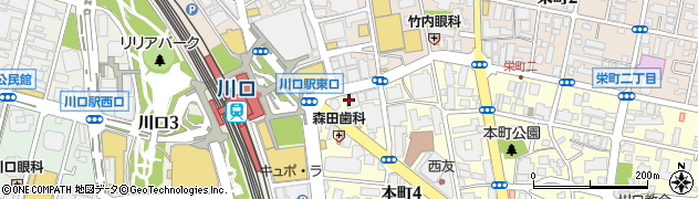 歌広場 川口店周辺の地図
