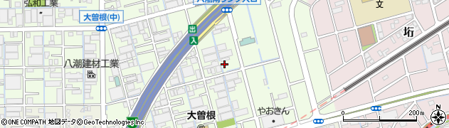 埼玉県八潮市大曽根1574周辺の地図