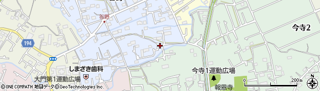 東京都青梅市谷野2周辺の地図