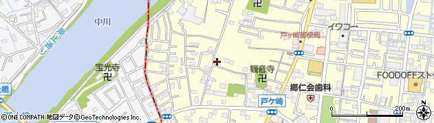 埼玉県三郷市戸ヶ崎3211周辺の地図