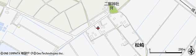 千葉県成田市松崎2611周辺の地図
