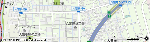 埼玉県八潮市大曽根1409周辺の地図