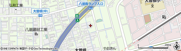 埼玉県八潮市大曽根1575周辺の地図