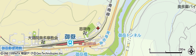 東京都青梅市御岳本町381周辺の地図