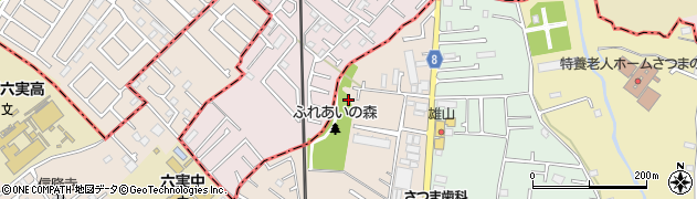 西佐津間公園周辺の地図