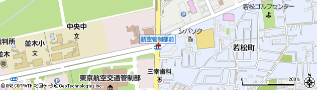 秩父学園入口周辺の地図