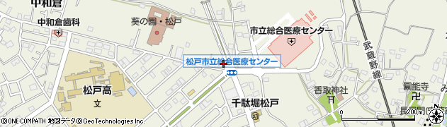 千葉県松戸市千駄堀1113周辺の地図