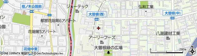 埼玉県八潮市大曽根1302周辺の地図