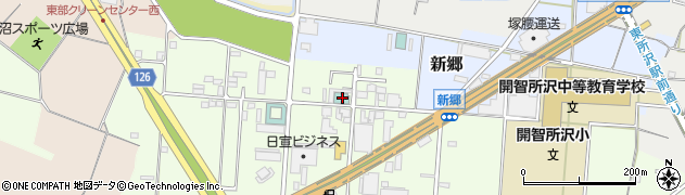埼玉県所沢市松郷238周辺の地図
