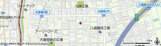 埼玉県八潮市大曽根1369周辺の地図