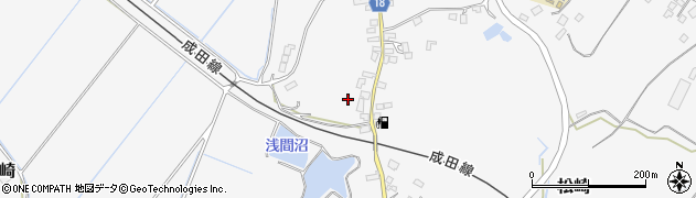 千葉県成田市松崎2076周辺の地図