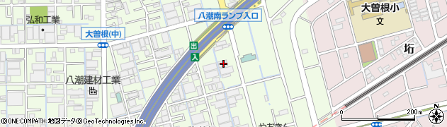 埼玉県八潮市大曽根1576周辺の地図