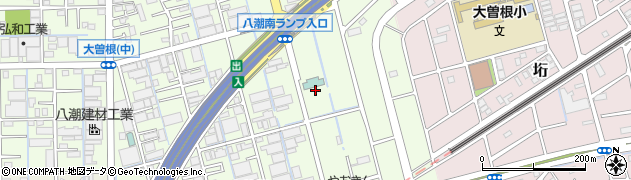 埼玉県八潮市大曽根1591周辺の地図
